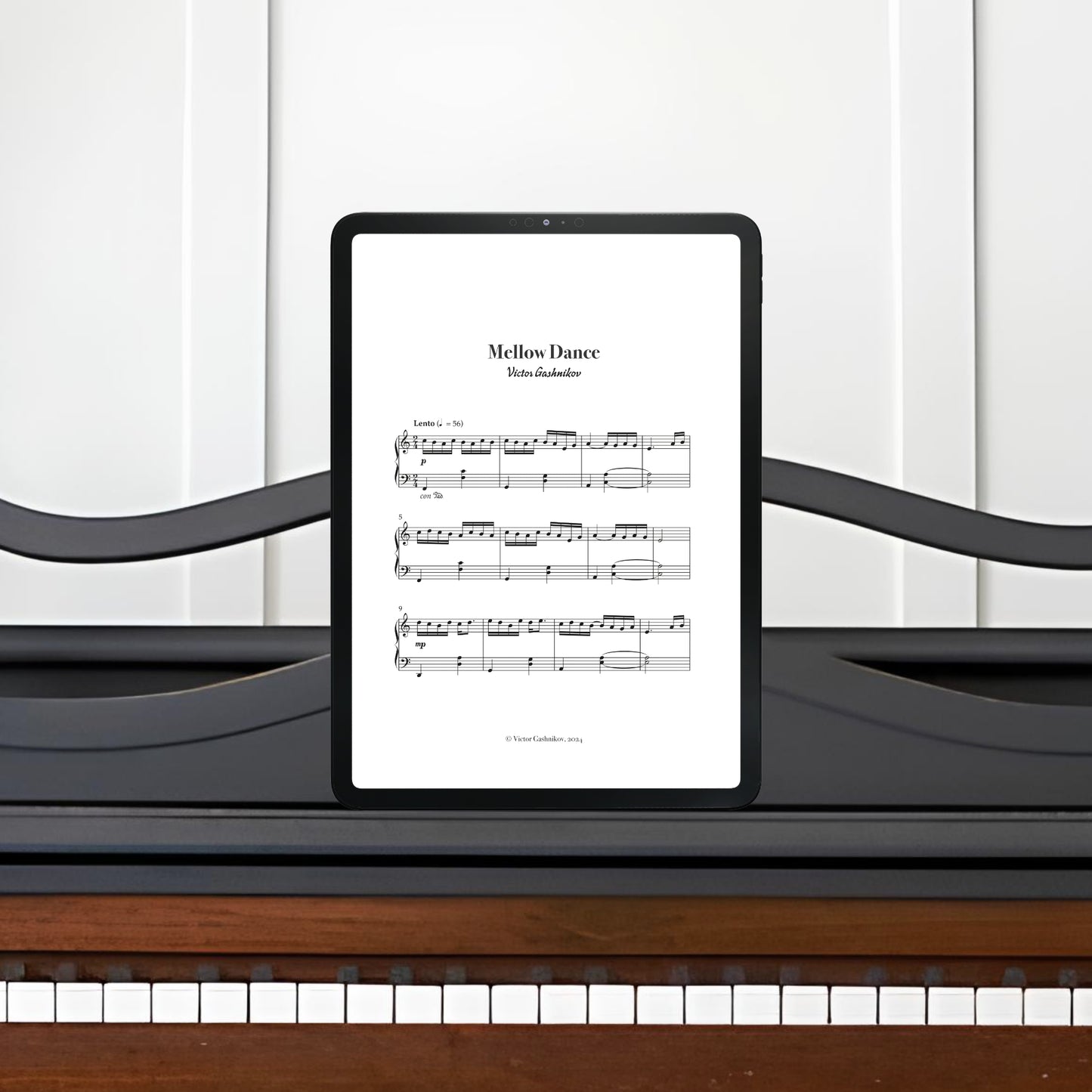 "Mellow Dance” piano sheets