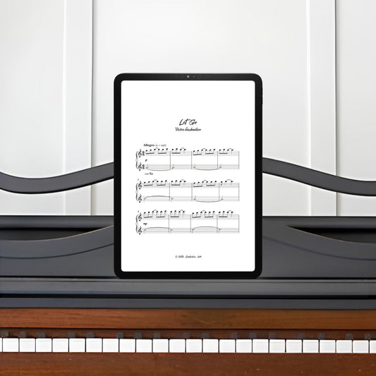 "Let Go” piano sheets
